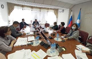 Рабочее совещание по проекту закона Республики (Якутия) № 316-6 «О бюджете ТФОМС РС(Я)  на 2022 год»